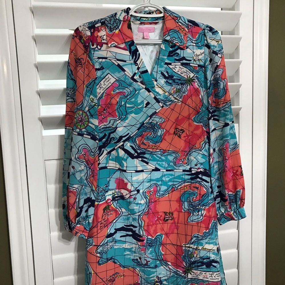 Lilly Pulitzer dress.